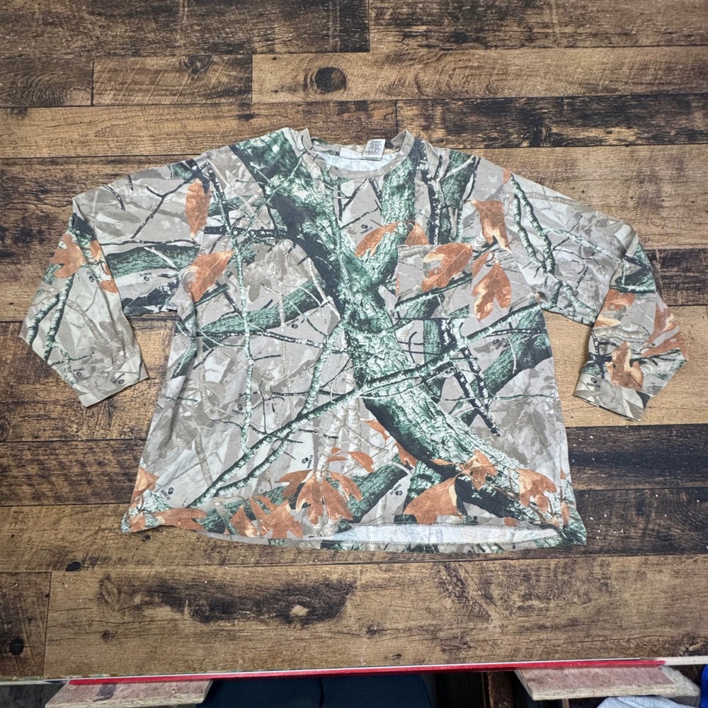 Outfitters Ridge Camo Long Sleeve Hunting Shirt Mens 3XL‎
